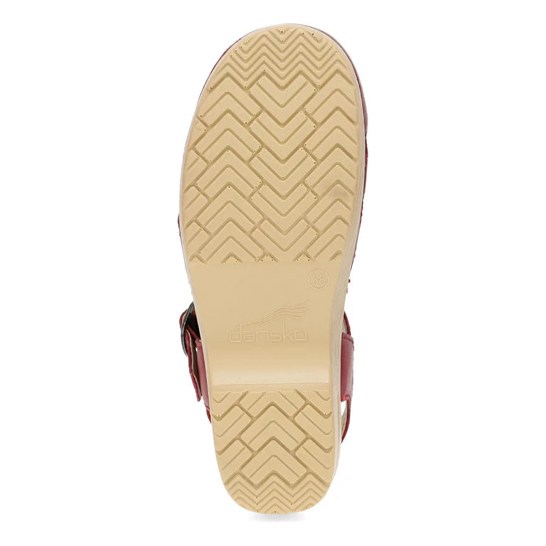 Margreta Mary Jane Clog::Red