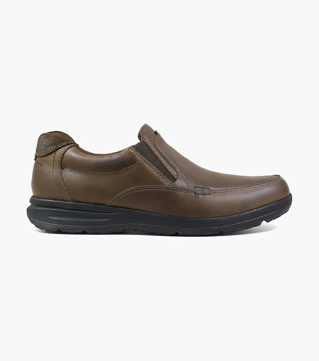 Cam Moc Toe Slip-On::Brown