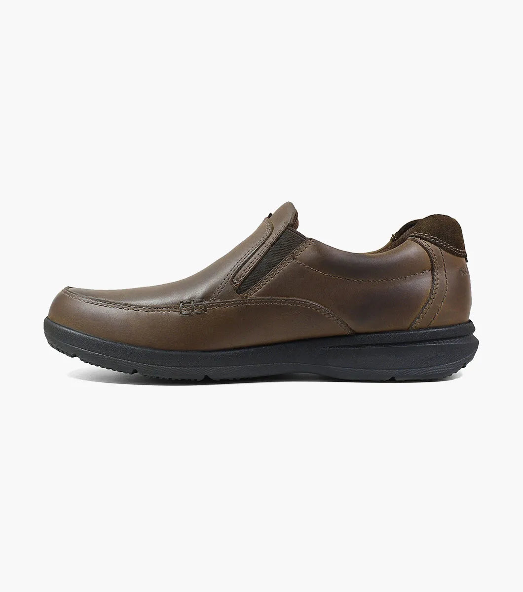 Cam Moc Toe Slip-On::Brown
