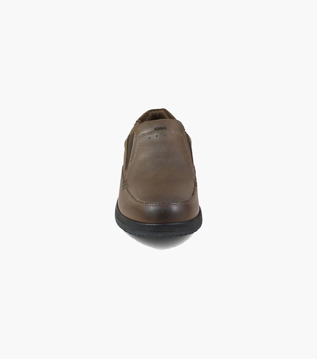 Cam Moc Toe Slip-On::Brown