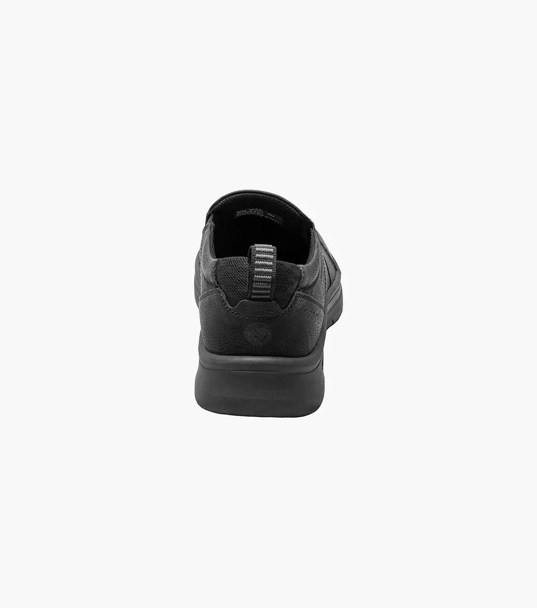 Elevate Moc Toe Slip On::Black