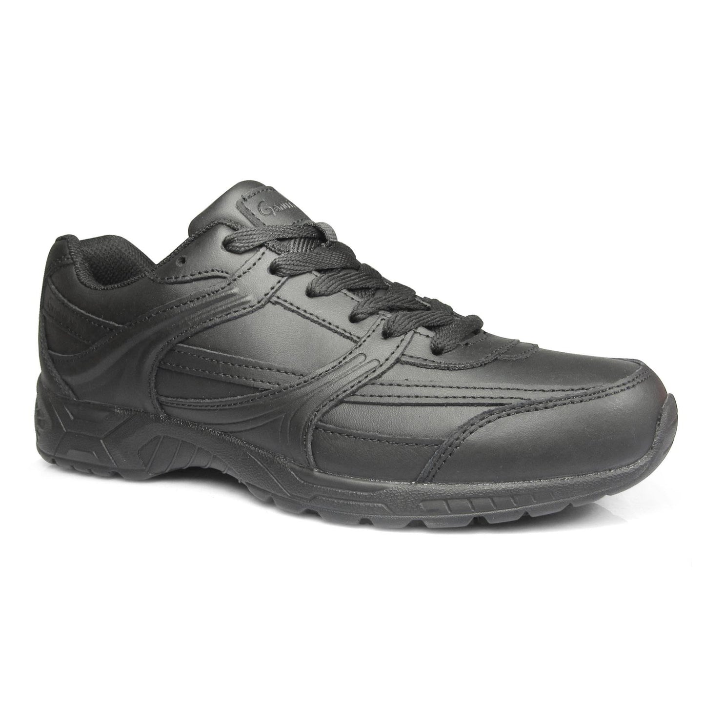 Jogger Slip Resistant Soft Toe::Black