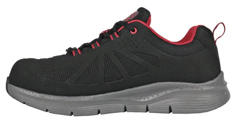 Skyline UL Safety Toe 10180::Black/Red