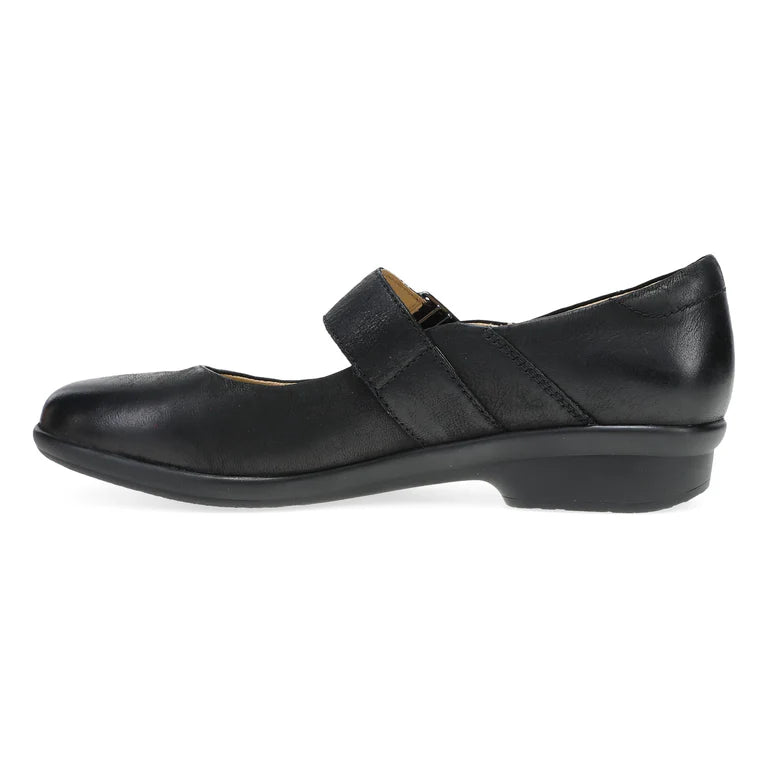Collette::Black Burnished Nubuck