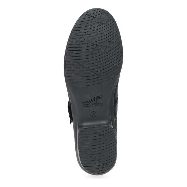 Collette::Black Burnished Nubuck