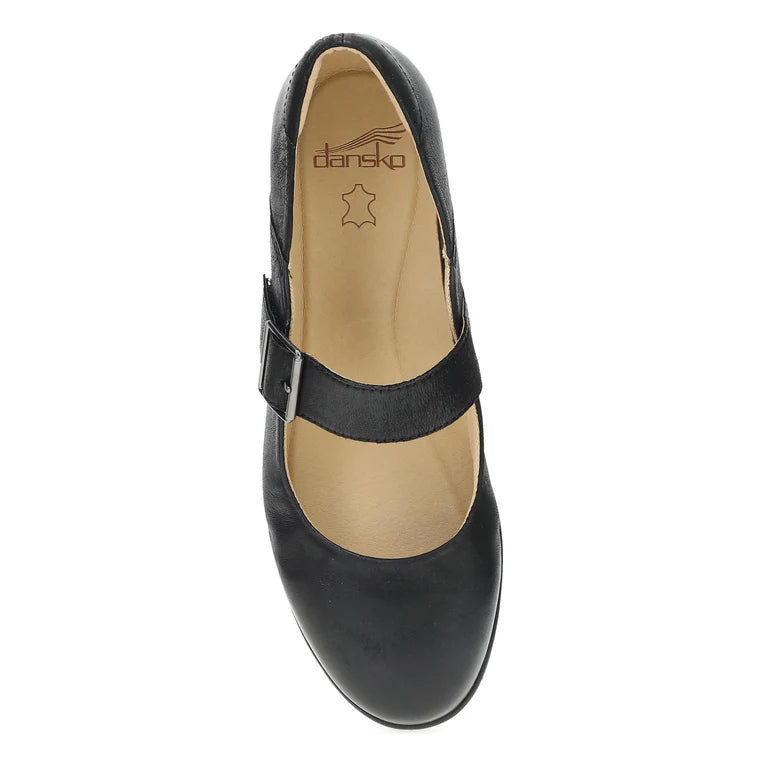 Collette::Black Burnished Nubuck