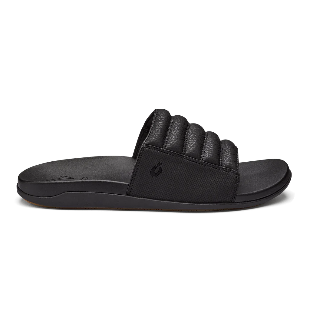 NEW OLUKAI men\'s maha sandals in black/black Olukai Men main image 2