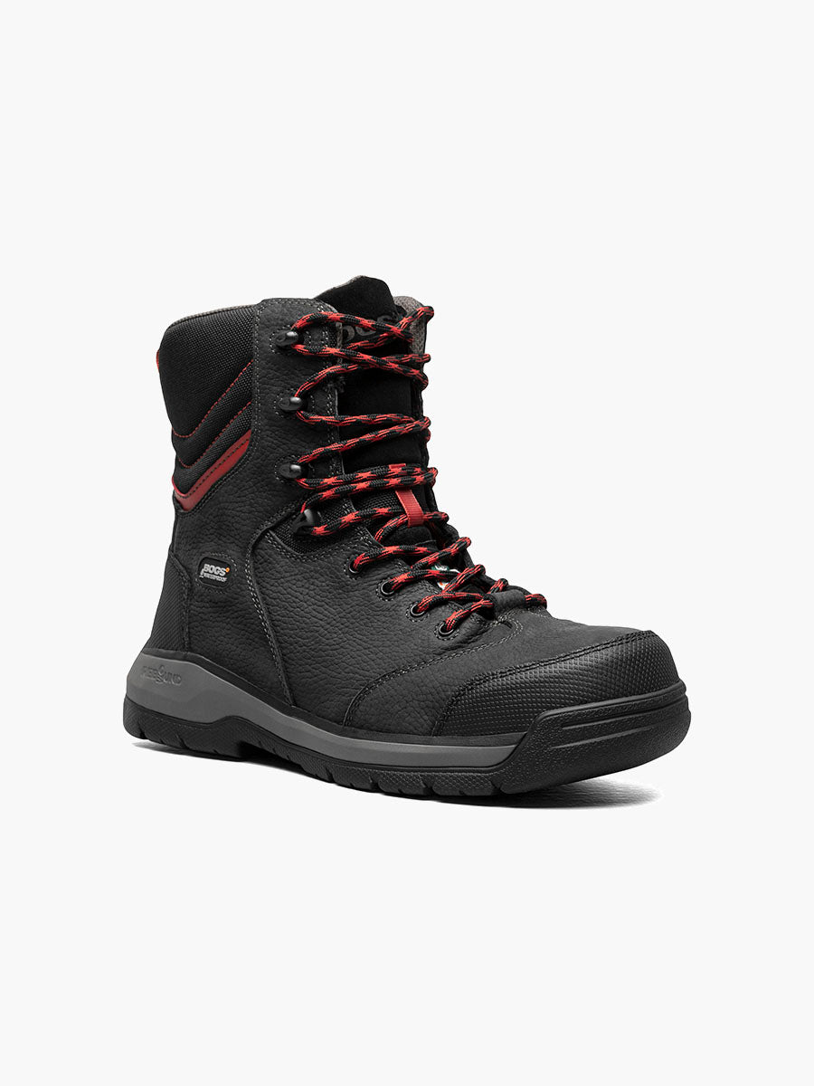 Bedrock II 8" Safety Toe::Black/Multi