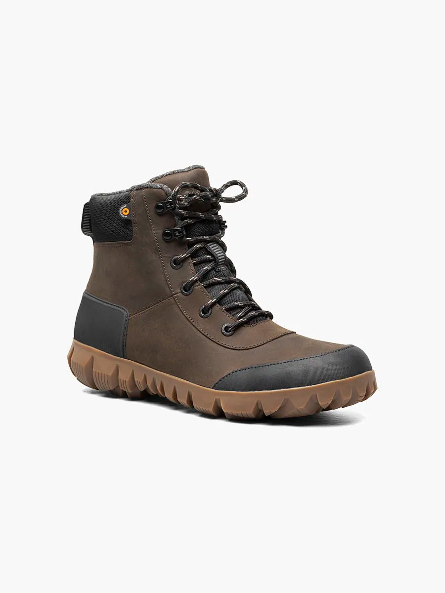 Arcata Urban Leather Mid Soft Toe::Chocolate