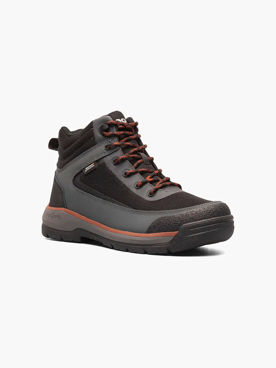 Shale Mid Soft Toe::Dark Gray Multi