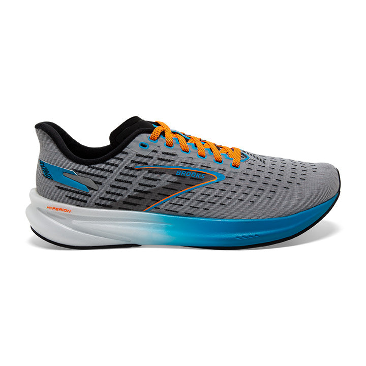 Brooks Hyperion Gray Orange Blue  Running Shoe Men Sz 9  SAMPLE Men main image 2