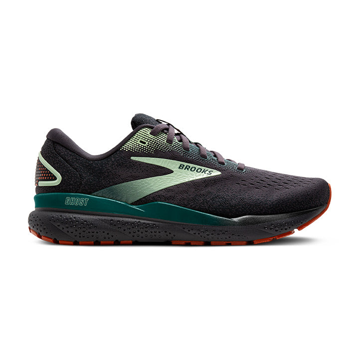 Brooks Men's Ghost 16 Blackened Pearl/June Bug/Green – Pilcher's Shoes