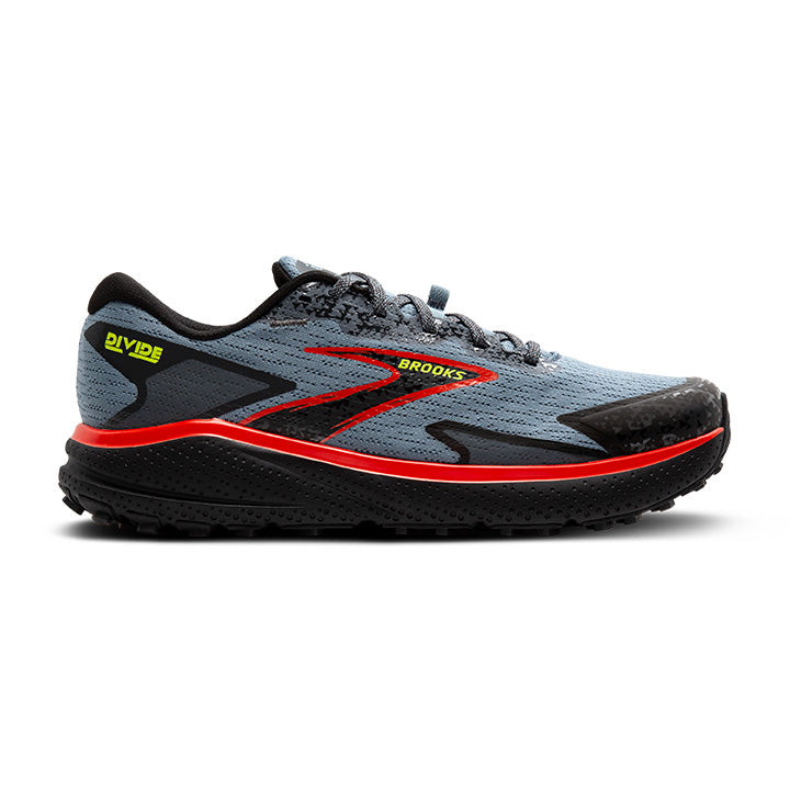 Men's Sample Divide 5::Citadel/Ebony/Lime