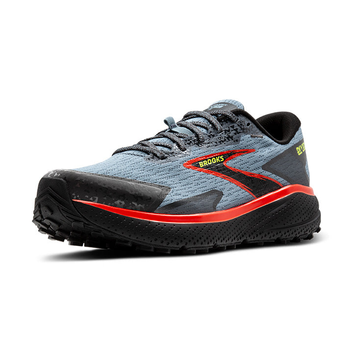 Men's Sample Divide 5::Citadel/Ebony/Lime