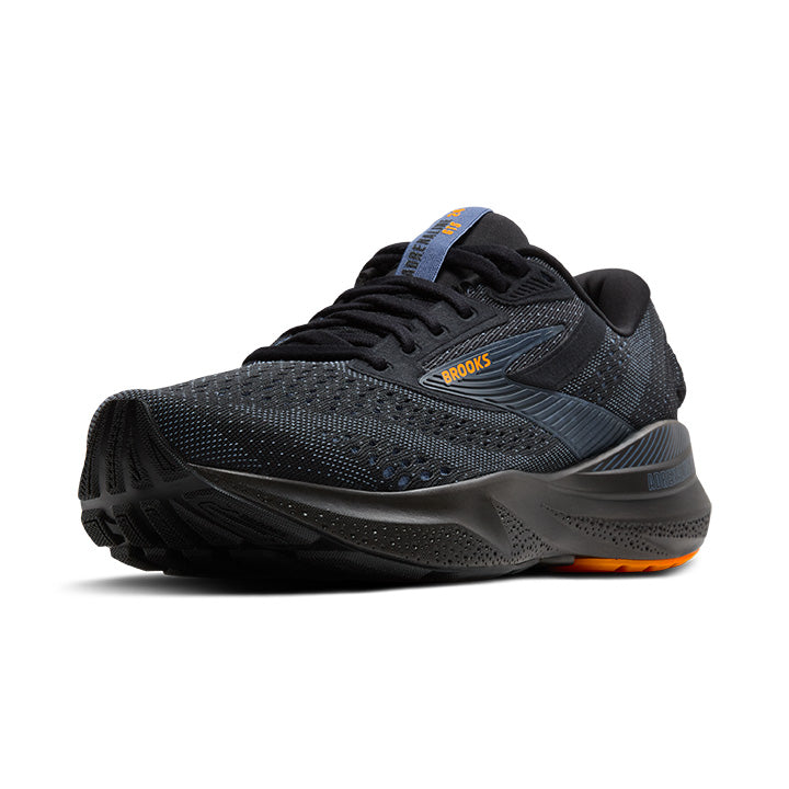 Men's Sample Adrenaline GTS 24::Black/Country Blue/Orange