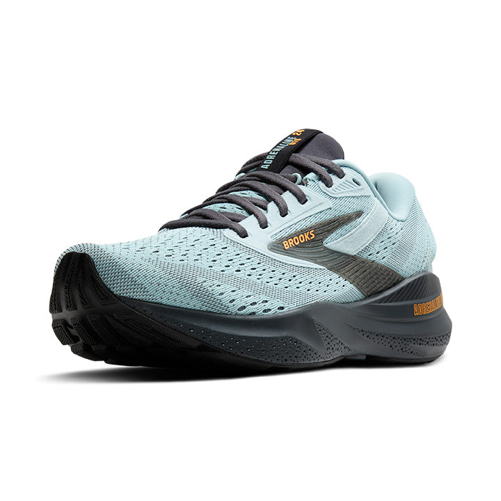 Men's Sample Adrenaline GTS 24::Winter Sky/Ebony/Orange