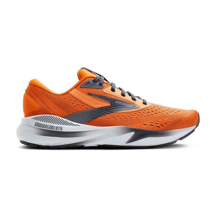 Brooks Men's Adrenaline GTS 24 Orange/Ebony/Country Blue
