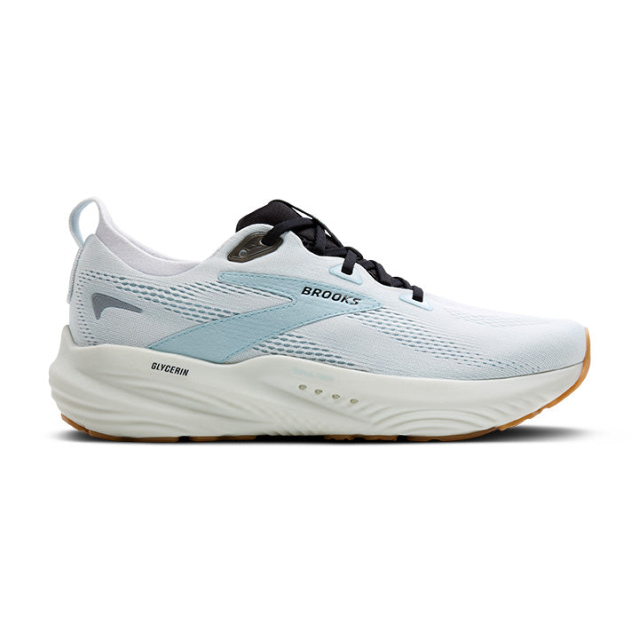 Men's Sample Glycerin 22::Bright White/Winter Sky/Black