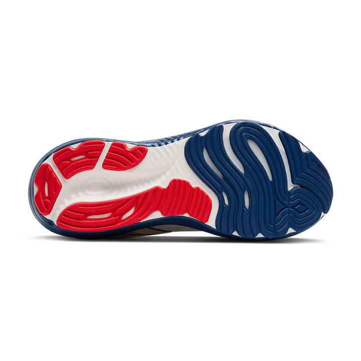 Glycerin 22::Gray/Navy Peony/Fiery Red