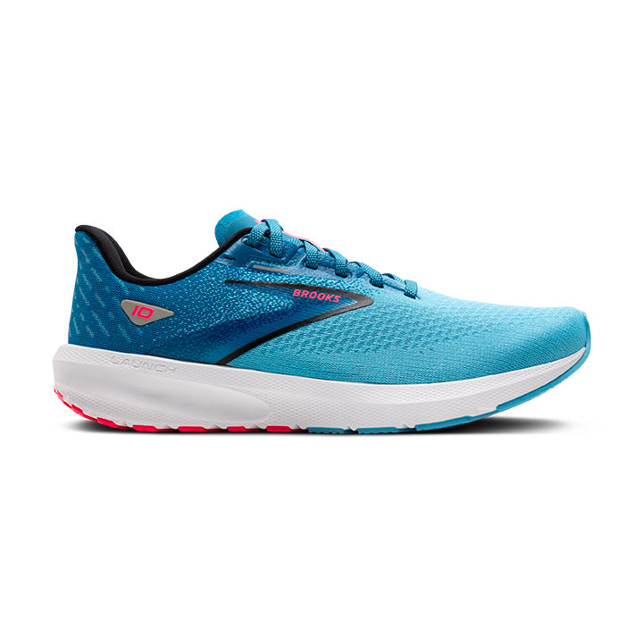 Women's Sample Brooks Launch 10 Crystal Seas/Blue Jay/Black