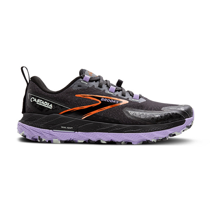 Women's Sample Cascadia 18::Ebony/Sweet Lavender/Copper