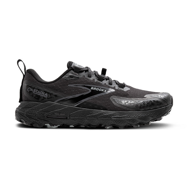 Women's Sample Cascadia 18::Black/Blackened Pearl/Grey