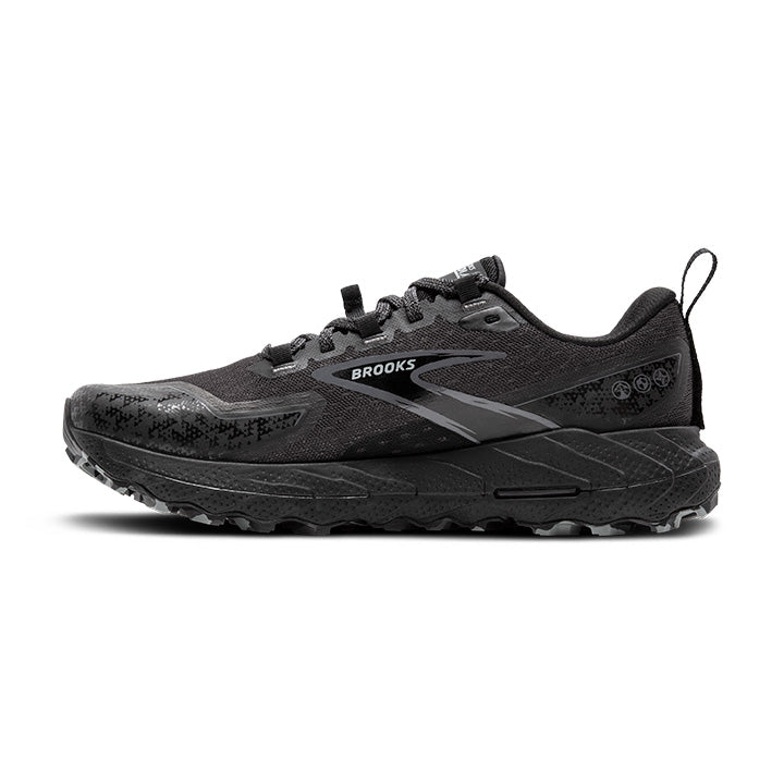 Women's Sample Cascadia 18::Black/Blackened Pearl/Grey