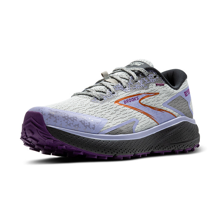 Women's Sample Divide 5::Mercury/Ebony/Sweet Lavender