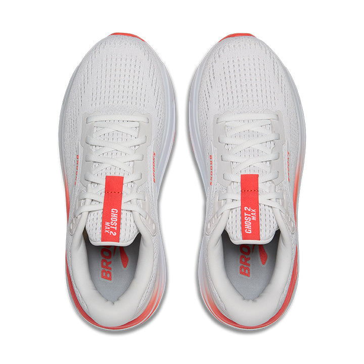 Women's Sample Ghost Max 2::White/Hot Coral