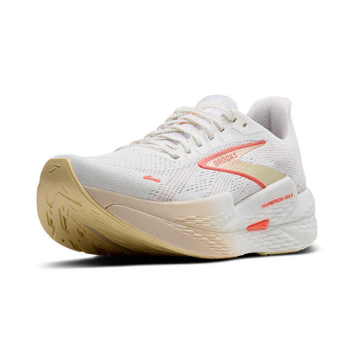 Women's Sample Hyperion Max 2::White/Peach/Coral