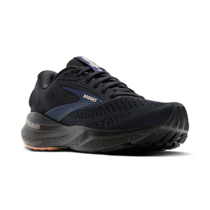 Women's Sample Adrenaline GTS 24::Black/Peacoat/Peach