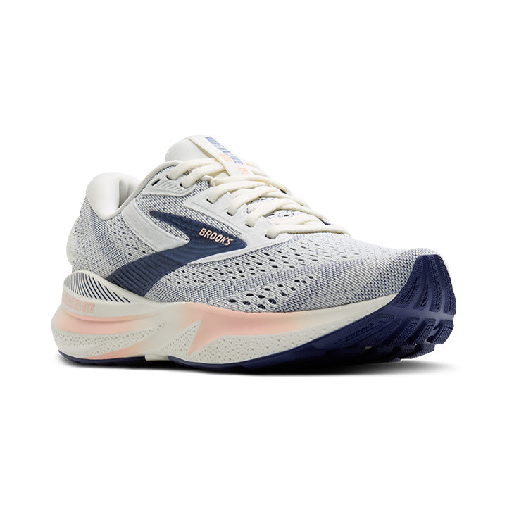 Women's Sample Adrenaline GTS 24::Grey/Blue Ribbon/Peach