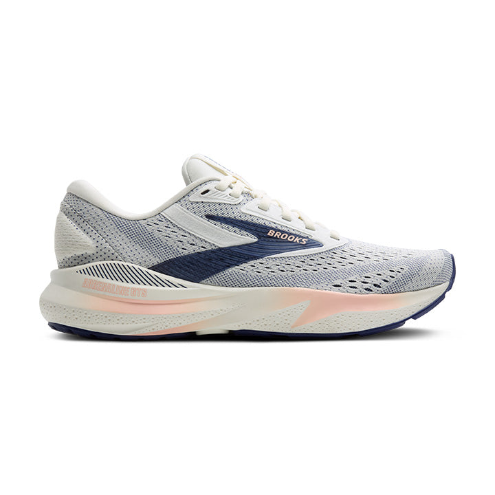 Women's Sample Adrenaline GTS 24::Grey/Blue Ribbon/Peach