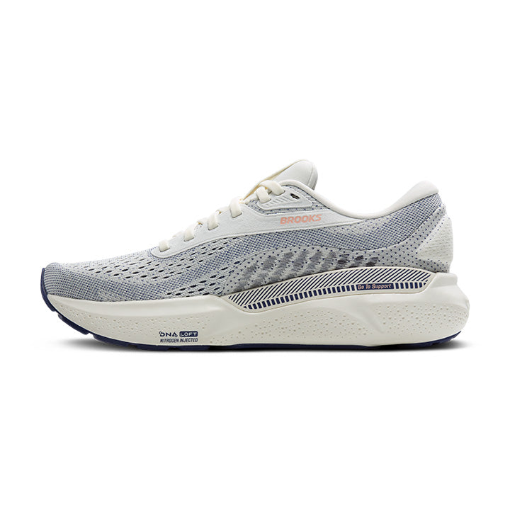 Women's Sample Adrenaline GTS 24::Grey/Blue Ribbon/Peach