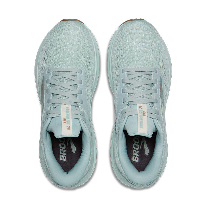 Women's Sample Adrenaline GTS 24::Cloud Blue/Coconut/Portabella