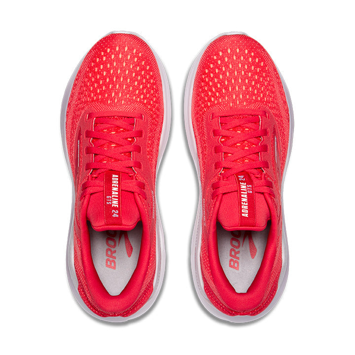 Women's Sample Adrenaline GTS 24::Cayenne/Thistle/White
