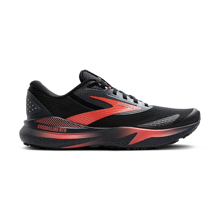 Women's Sample Adrenaline GTS 24 Weatherized::Black/Ebony/Hot Coral
