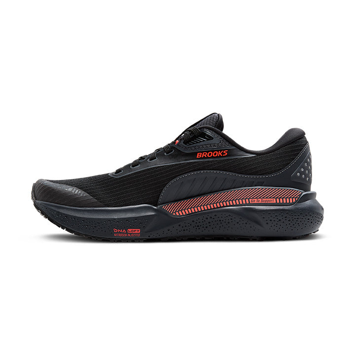 Women's Sample Adrenaline GTS 24 Weatherized::Black/Ebony/Hot Coral