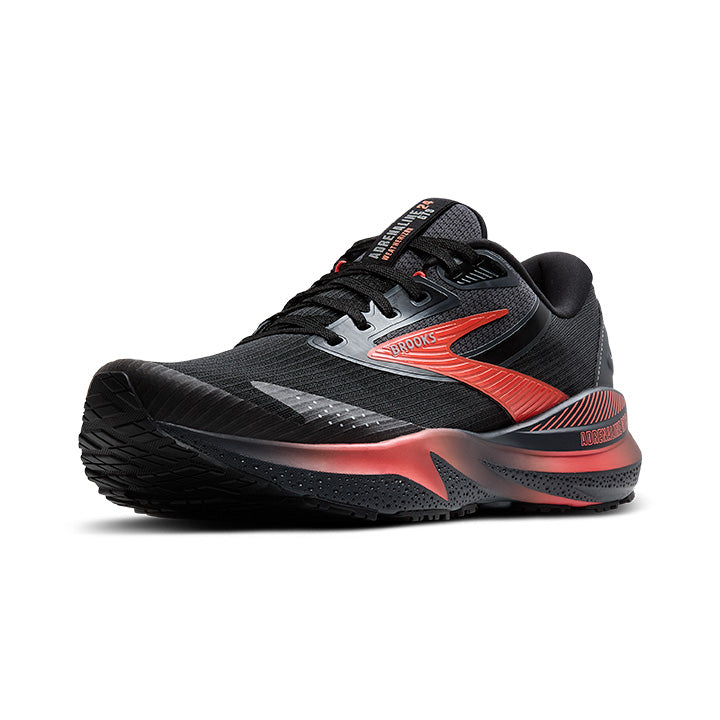 Women's Sample Adrenaline GTS 24 Weatherized::Black/Ebony/Hot Coral