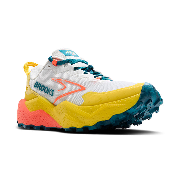 Women's Sample Caldera 8::Bit of Blue/Quince/Flame