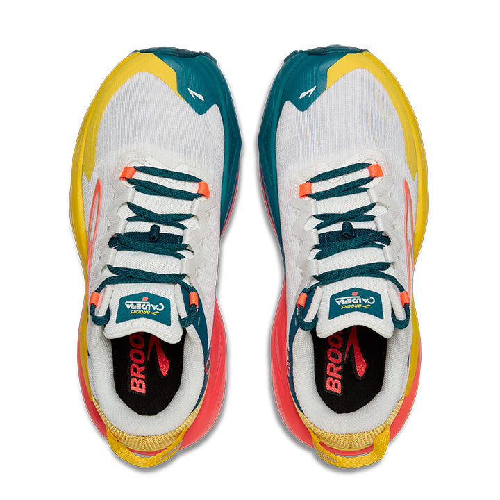 Women's Sample Caldera 8::Bit of Blue/Quince/Flame
