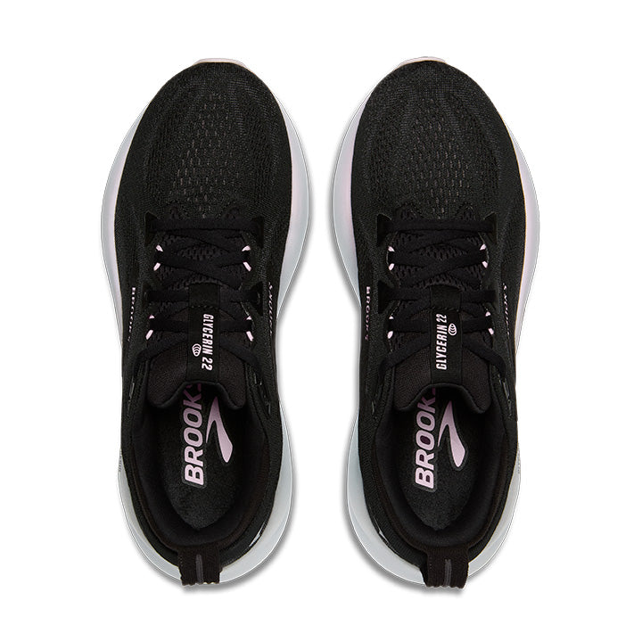 Women's Sample Glycerin 22::Black/Orchid Ice/White