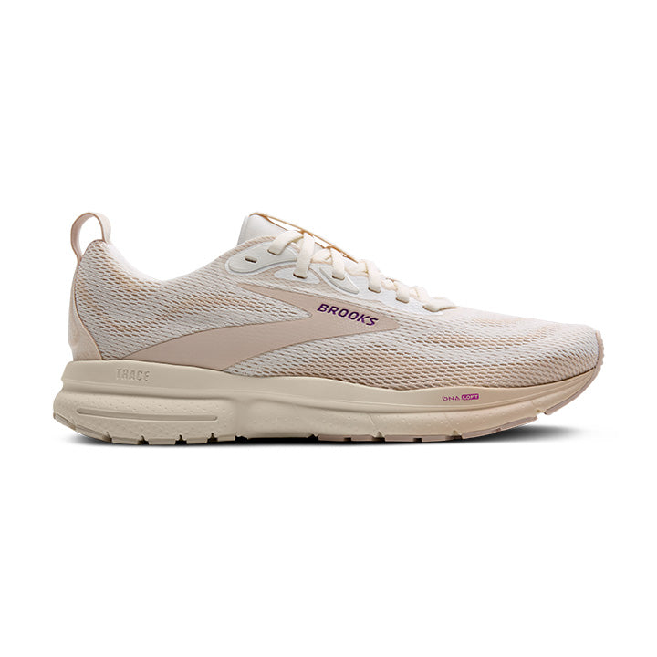 Women's Sample Trace 4::Coconut Milk/Almond/Purple
