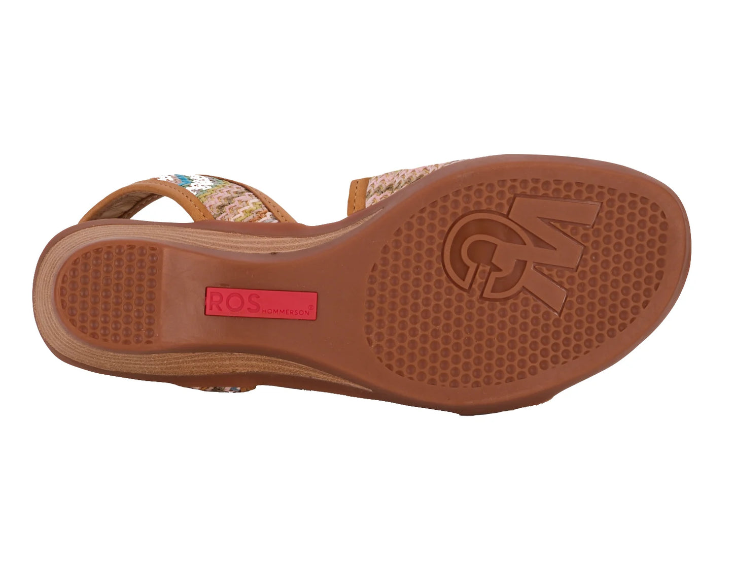 Kimmi::Multi Rafia/Luggage Leather