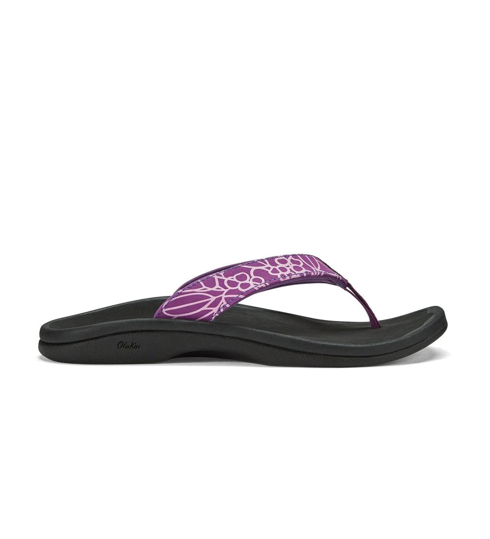 Olukai Women's 'Ohana Bright Violet/Onyx – Pilcher's Shoes