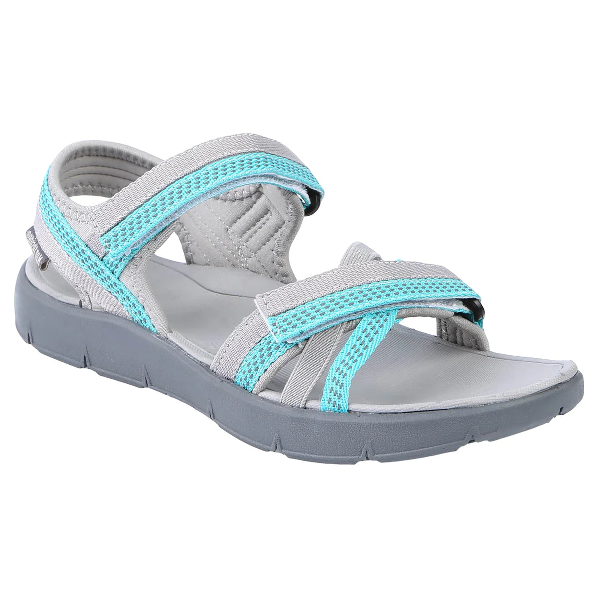 Avalon Cove::Gray/Aqua