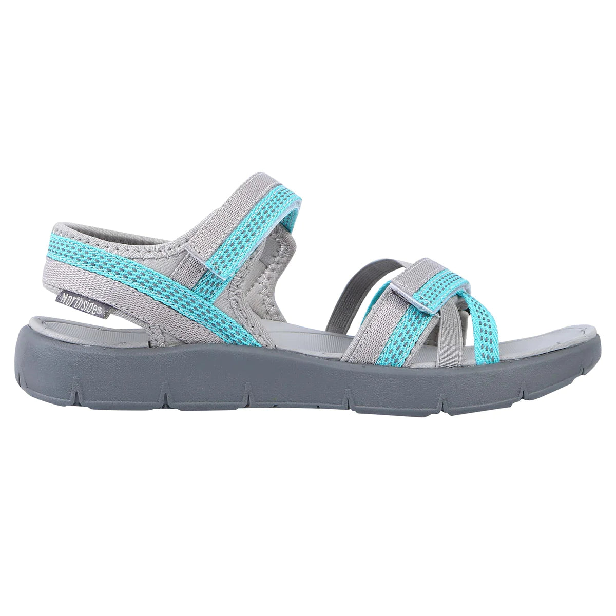 Avalon Cove::Gray/Aqua
