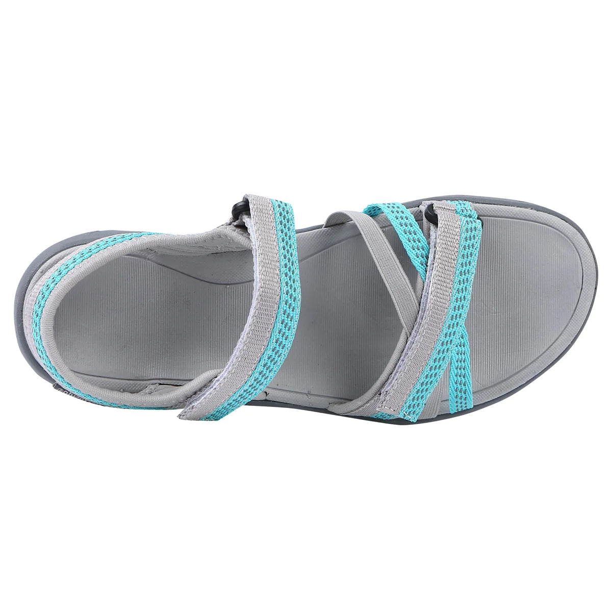 Avalon Cove::Gray/Aqua