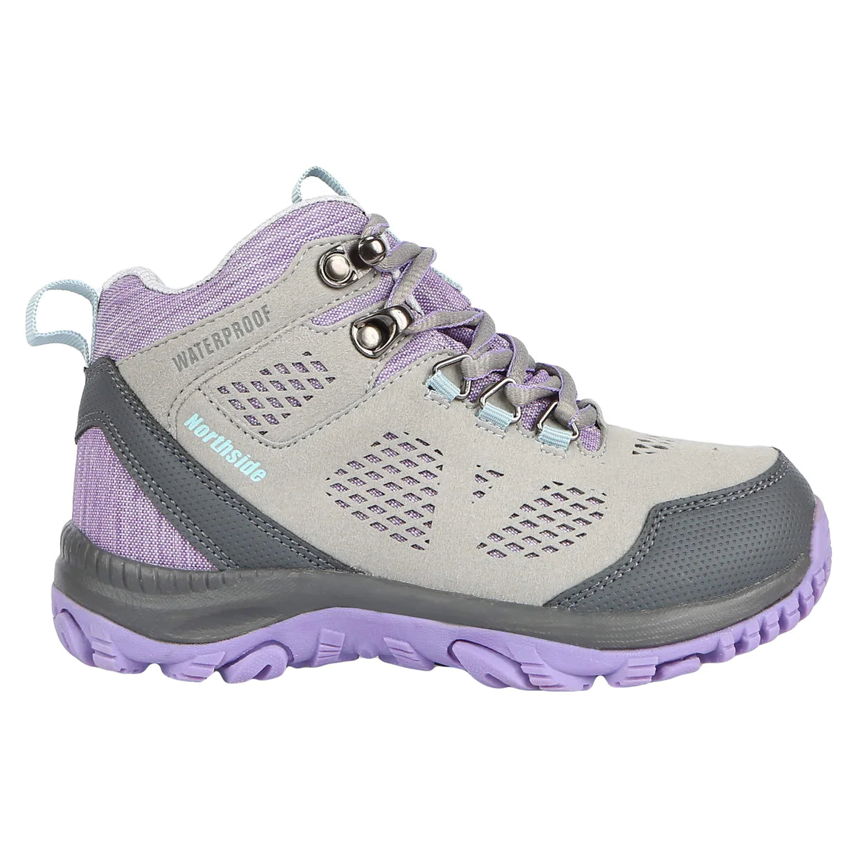 Benton Mid Waterproof::Gray/Lilac