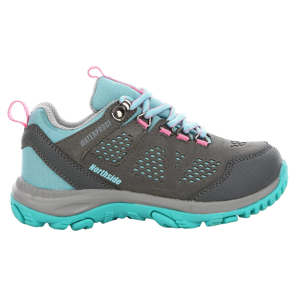 Benton Waterproof::Aqua/Pink